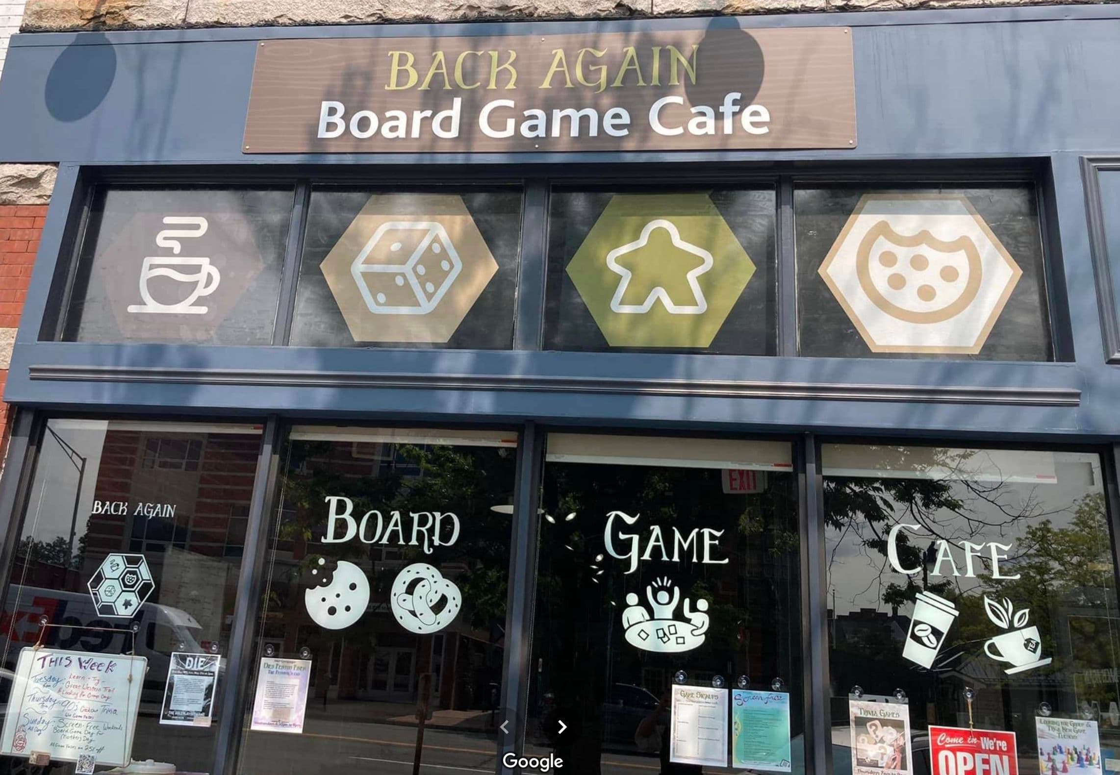 Back Again Board Game Cafe